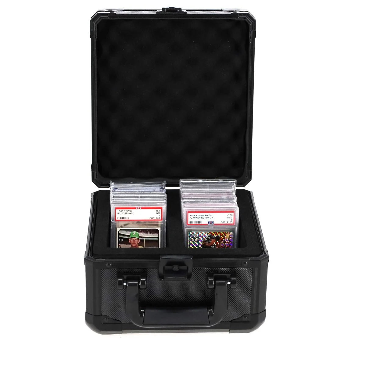 graded sports card storage box BCW Latching Case 2 Row **WHY PAY MORE? – Northwest Sportscards absorbing rubber feet provide Best Yugioh Duel Links Color:Pulse Year_2016-17