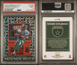 2022 Donruss Optic Downtown Roger Staubach PSA 9