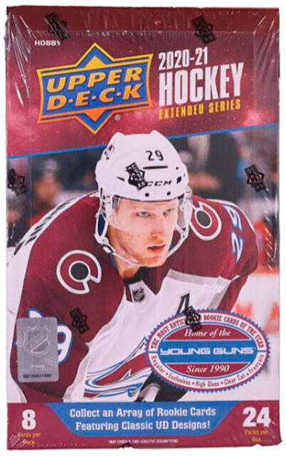 2020-21 Upper Deck UD Extended Series Hockey Hobby Box