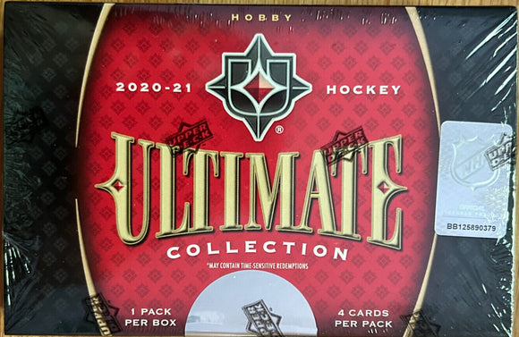 2020-21 Upper Deck UD Ultimate Collection Hockey Hobby Box