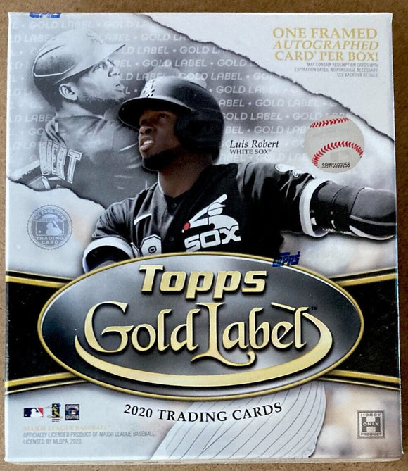 2020 Topps Gold Label Baseball Hobby Box