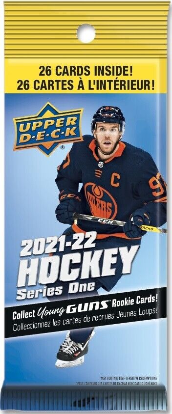 2021-22 Upper Deck UD Series One 1 Hockey Fat Pack
