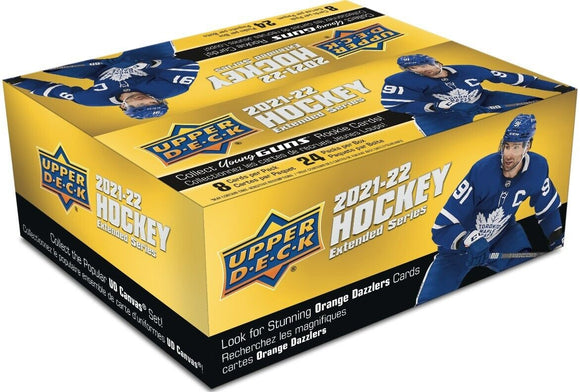 2021-22 Upper Deck UD Extended Series Hockey Retail Box