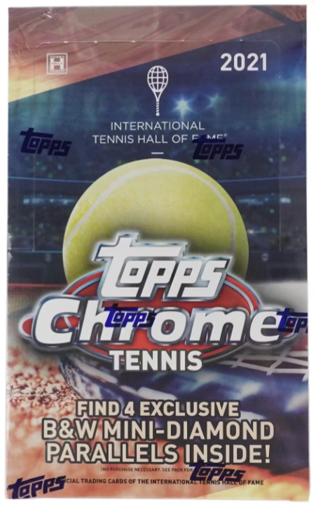 2021 Topps Chrome Tennis LITE Hobby Box