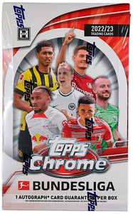 2022-23 Topps Chrome Bundesliga Soccer Hobby Box 20/4