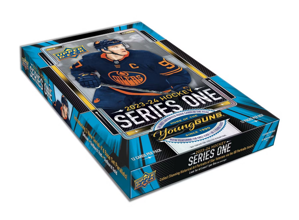 202324 Upper Deck UD Series 1 Hockey Hobby Box 12/12 Northwest