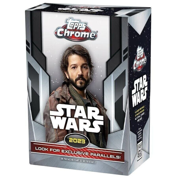 2023 Topps Chrome Star Wars Retail Blaster Box