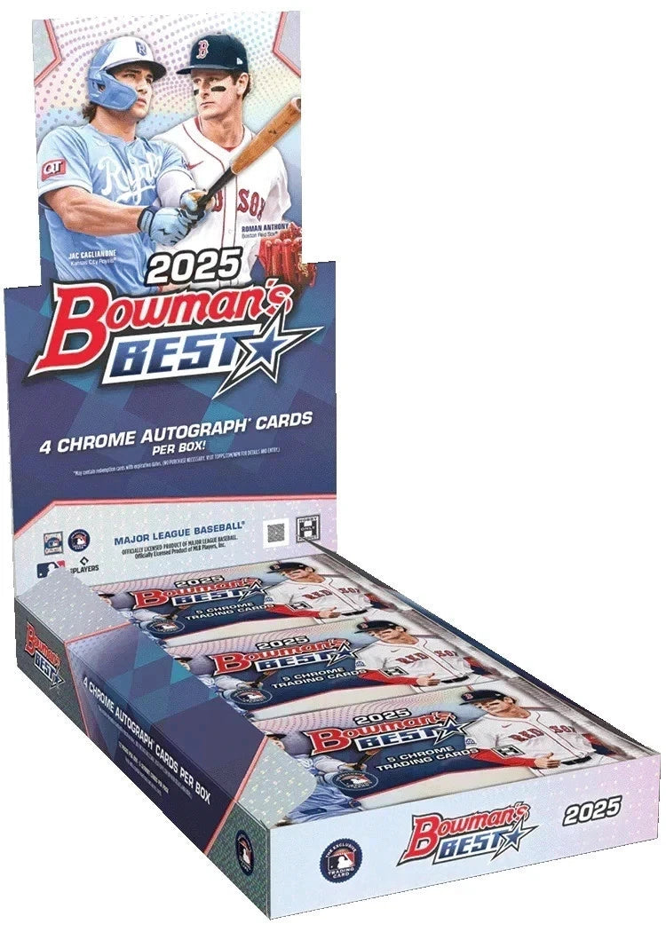 Bowman’s BEST 2025 Bowman's Best Baseball Hobby Box – Northwest Sportscards