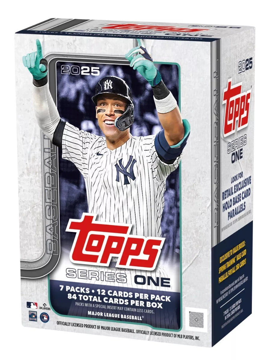 baseball booster box 2025 Topps Series 1 Baseball Retail Blaster Box