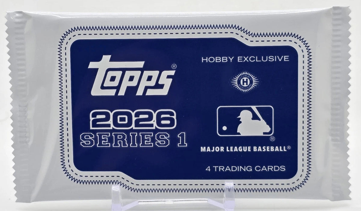 2026 Topps Series 1 Baseball HTA Box Topper Silver / Promo Pack 