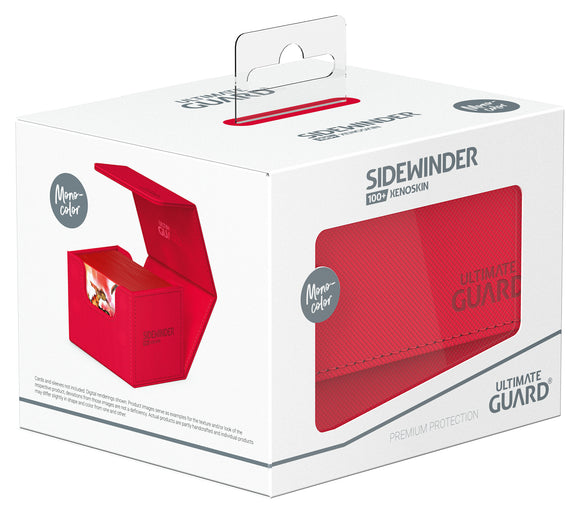 Ultimate Guard Sidewinder 100+ Xenoskin Mono-Color Red