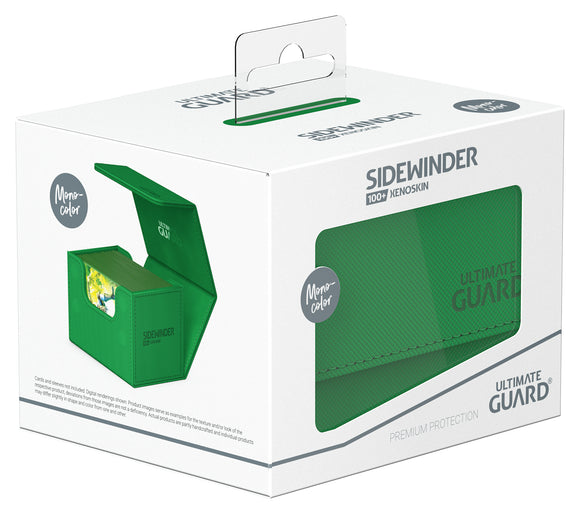 Ultimate Guard Sidewinder 100+ Xenoskin Mono-Color Green