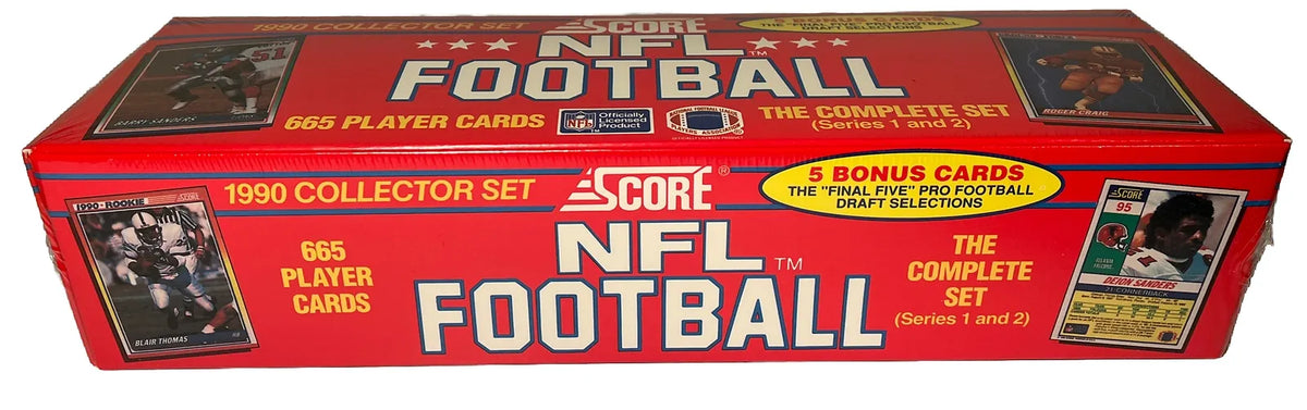 1990 Score Football Factory Set – Northwest Sportscards