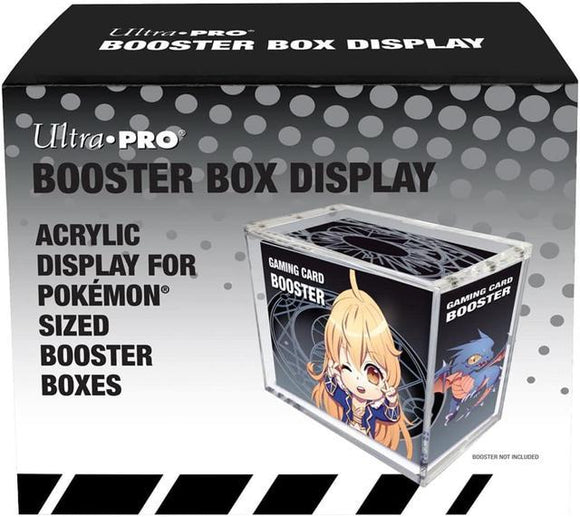 Pokemon Booster Box Acrylic Display Case Ultra Pro