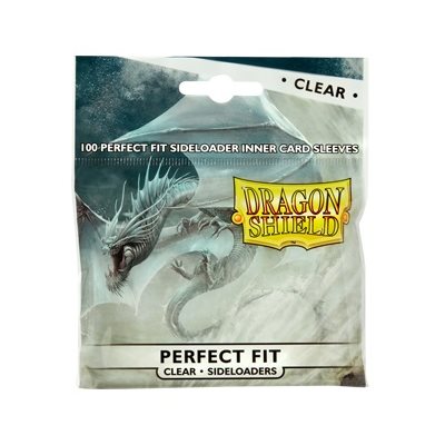 Dragon Shield Perfect Fit Sideload Standard Sleeves: Clear