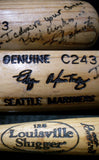 Edgar Martinez Autographed Signed Inscribed Game Used C243 Louisville Slugger Bat JSA