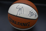 2007-08 Seattle Sonics Mini Basketball signed x6