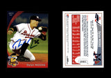 Dylan Moore 2017 Mississippi Braves Grandstand #19 Autographed Card JSA #19