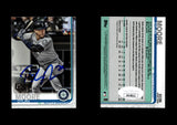 Dylan Moore 2019 Topps Update 150th Anniversary #US206 Autographed Card JSA #1