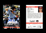 Dylan Moore 2016 Hickory Crawdads Update Choice #16 Autographed Card JSA #21