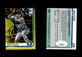 Dylan Moore 2019 Topps Update Walgreens Yellow #US206 Autographed Card JSA #2