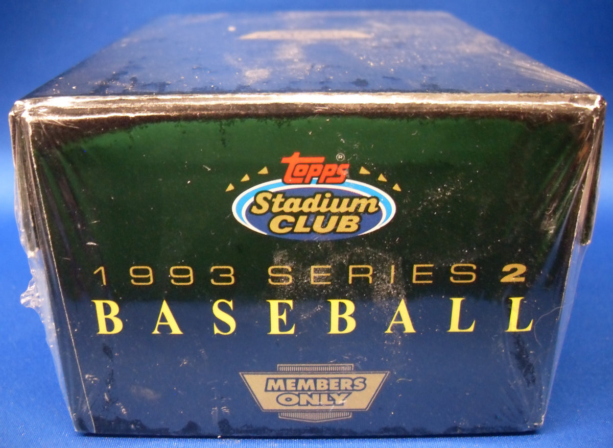 1993 Topps Stadium Club Members Only Baseball Set Series 2