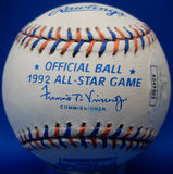 Edgar Martinez Autographed Signed 1992 All Star MLB Baseball JSA