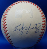 Edgar Martinez Autographed Signed 2000 Millennium Silver MLB Baseball JSA