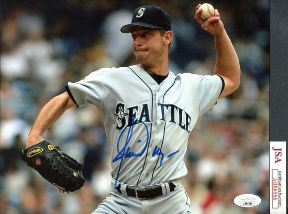 Jamie Moyer Autographed Signed 8x10 Seattle Mariners Photograph #2 JSA