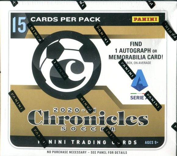 2020-21 Panini Chronicles Soccer Hobby Mini Box
