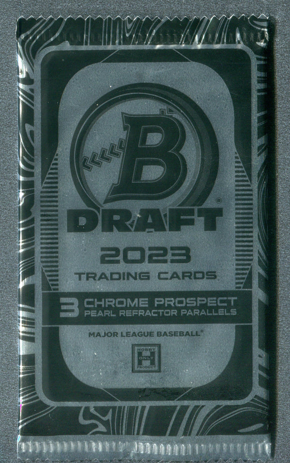 2023 Bowman Draft Baseball Hobby Exclusive Pearl Pack Box Topper