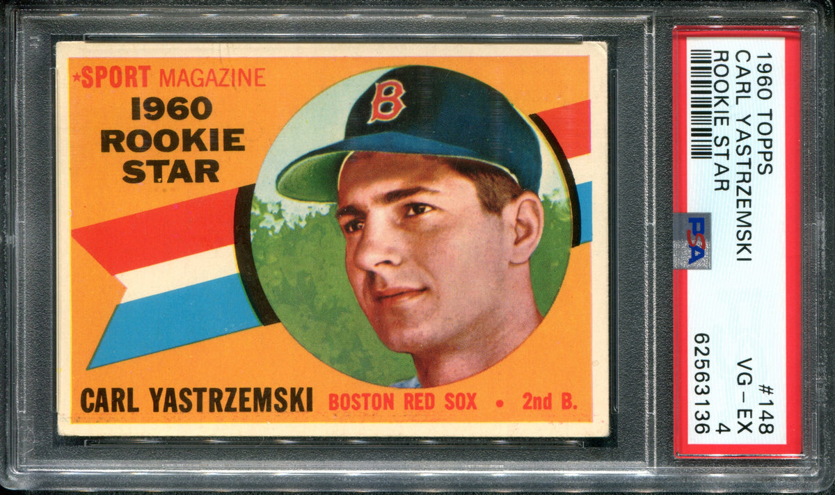 PSA 4 1960 Topps Rookie Star 148 Carl Yastrzemski RC Northwest