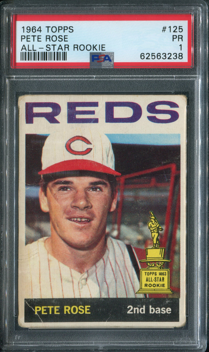 PSA 1 1964 Topps 125 Pete Rose Northwest Sportscards