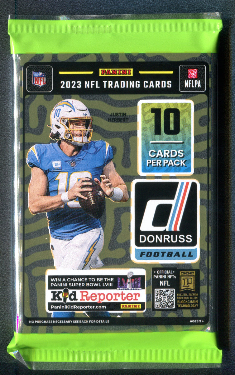 2023 Panini Donruss Football Hobby Pack Northwest Sportscards