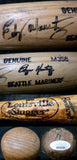 Edgar Martinez Autographed Signed Game Used M356 Louisville Slugger Bat JSA LOA