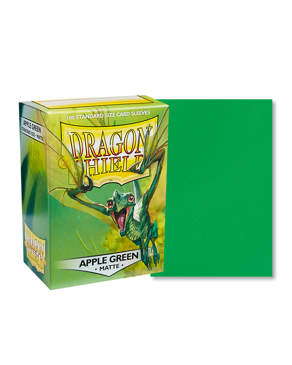 Dragon Shield Sleeves Apple Green Matte Standard 100ct