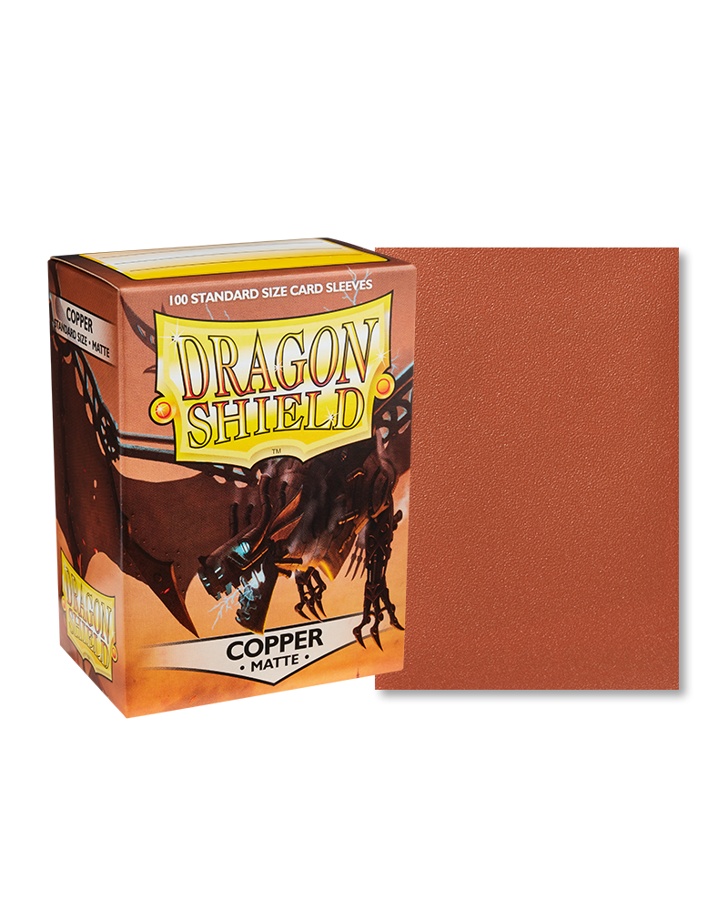 Dragon Shield Sleeves Copper Matte Standard 100ct Dragon Shield Sleeves Copper Matte Standard 100ct