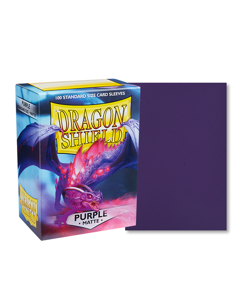 Dragon Shield Sleeves Purple Standard 100ct Dragon Shield Sleeves Purple Standard 100ct