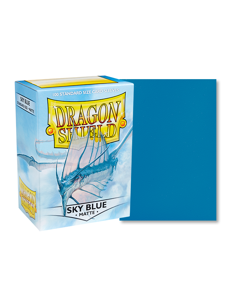 card sleeves blue Dragon Shield Sleeves Sky Blue Standard 100ct