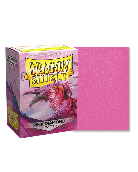 Dragon Shield Sleeves Pink Diamond Standard 100ct