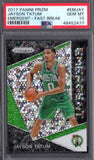 2017-18 Panini Prizm Emergent Prizm Fast Break Jayson Tatum PSA 10 (Gem Mint)