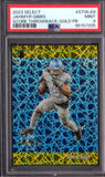 2023 Select Score Select Throwback Prizm Gold #12 Jahmyr Gibbs 6/10 PSA 9