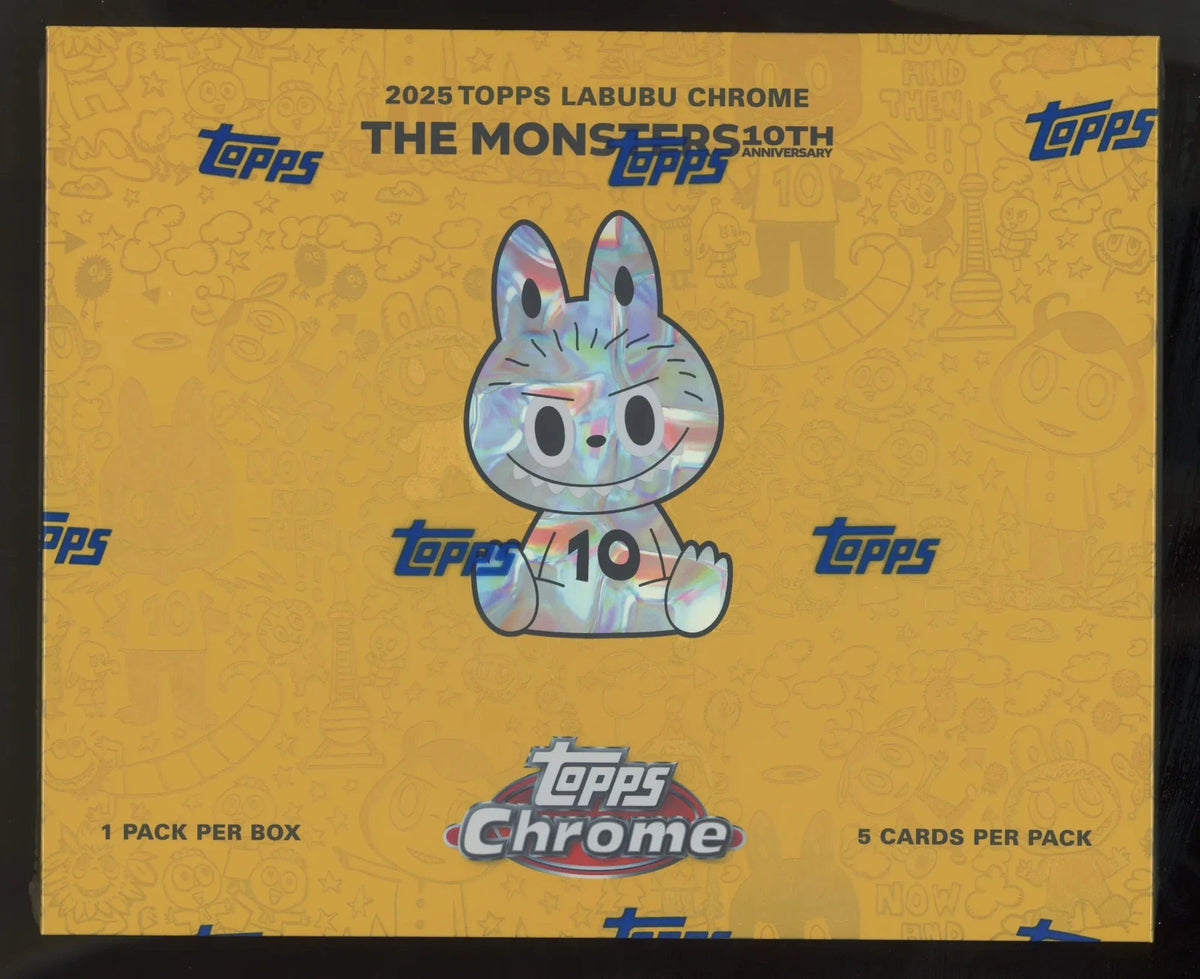 2025 Topps Chrome Labubu 2箱セット 2025 Topps Labubu Chrome Box – Republic Jewelry & Collectibles