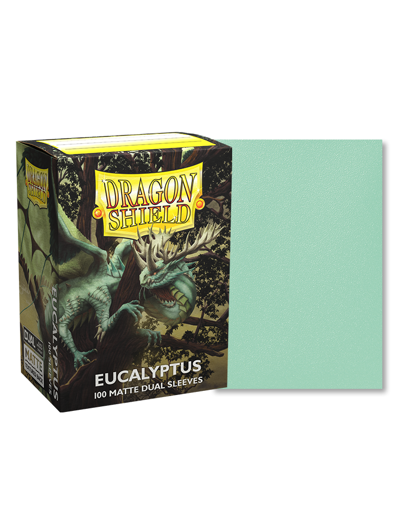 Dragon Shield Sleeves Eucalyptus Dual Matte Standard 100ct Northwest Sportscards Dragon Shield Sleeves Eucalyptus Dual Matte Standard 100ct Northwest Sportscards
