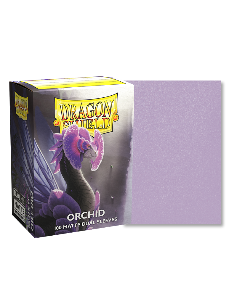 Dragon Shield Sleeves Orchid Dual Matte Standard 100ct – Northwest