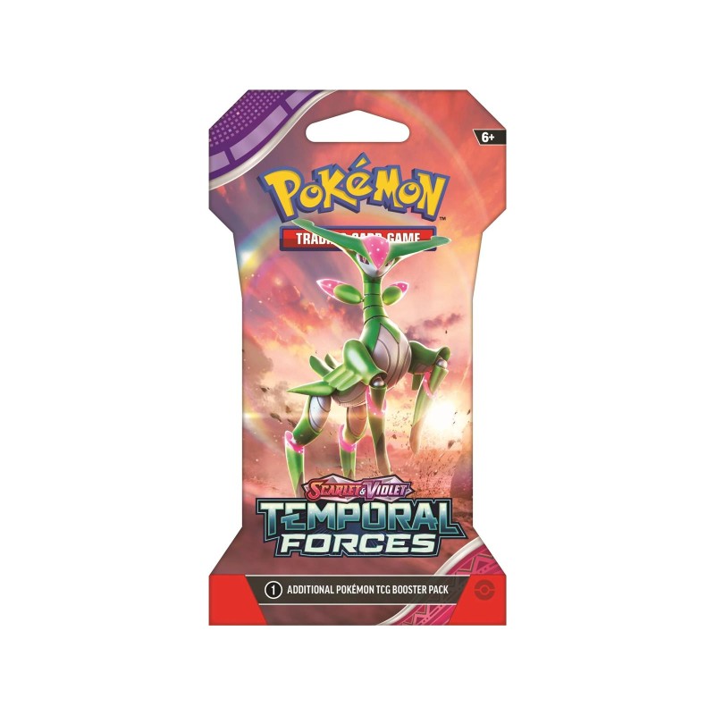 Pokemon Scarlet & Violet: Temporal Forces Sleeved Booster Pack Northwest Sportscards Pokemon Scarlet & Violet: Temporal Forces Sleeved Booster Pack Northwest Sportscards