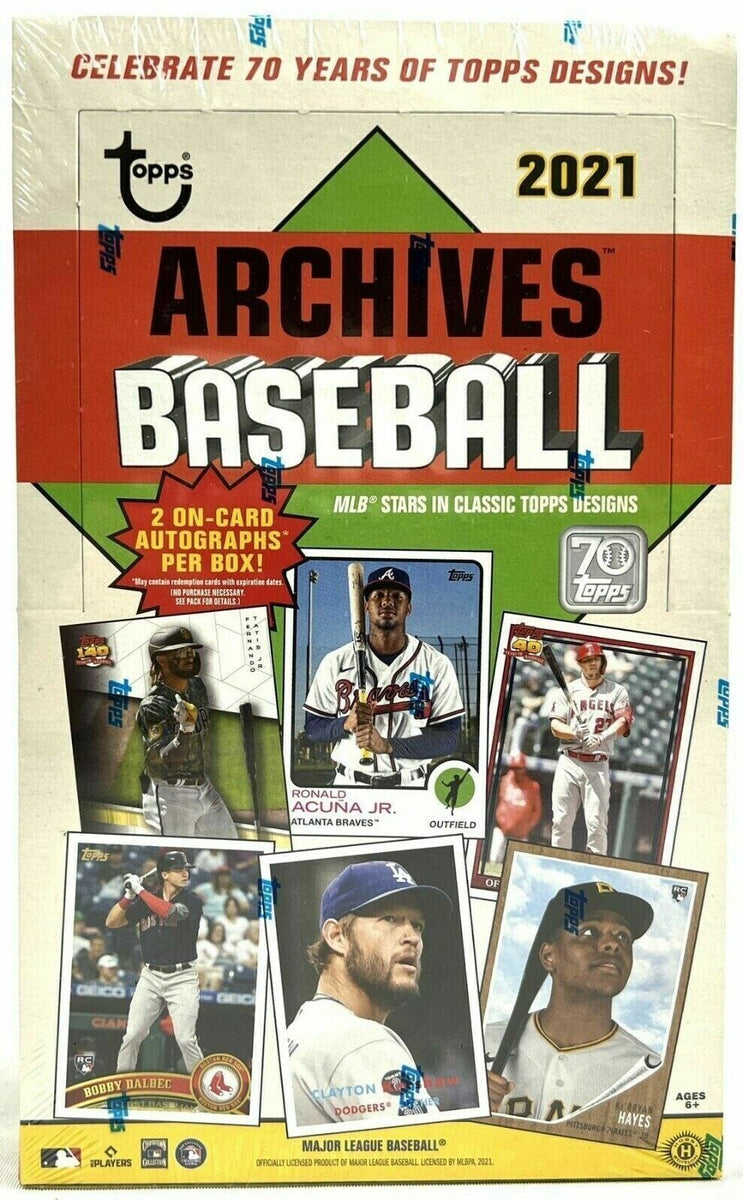 2021 Topps Archives Baseball Hobby Box Northwest Sportscards