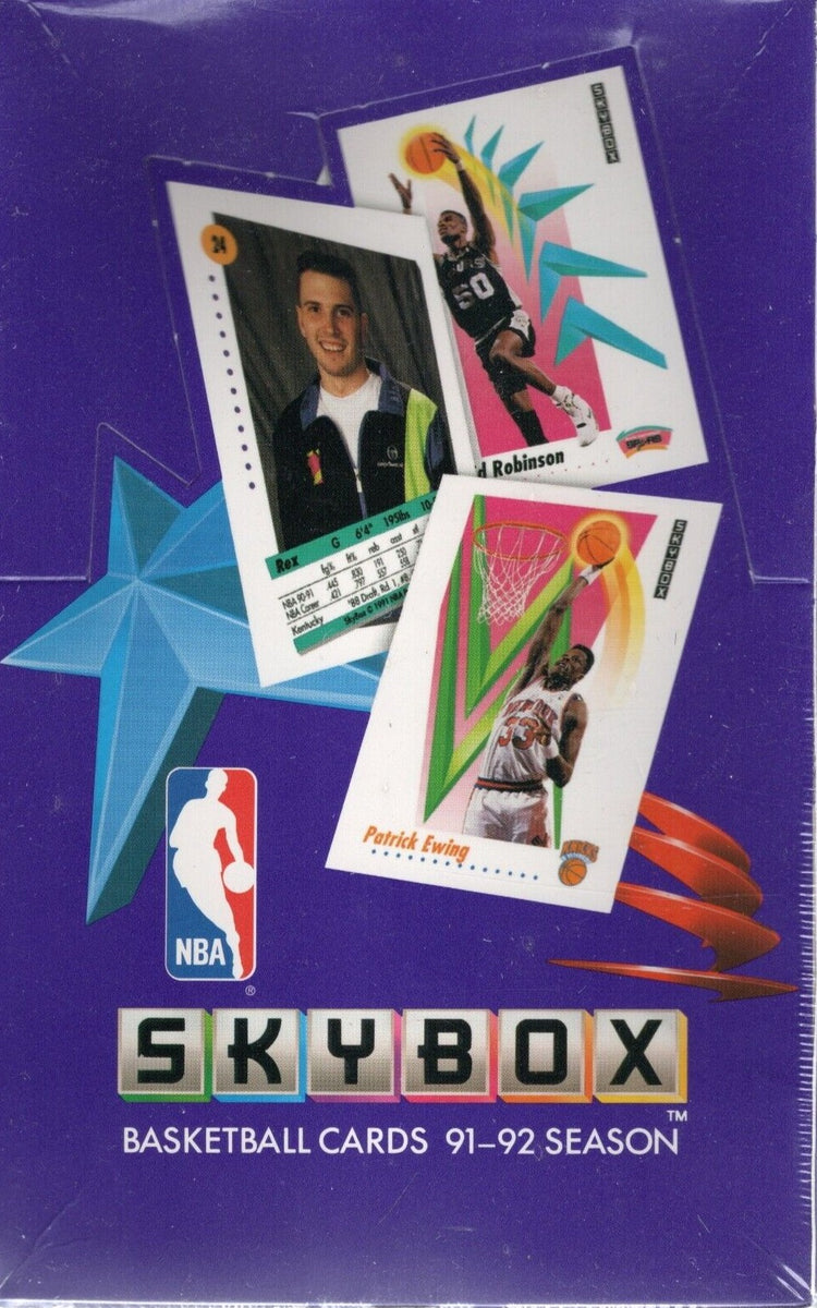 NBA、SKYBOX、クレデンシャル、パラレル、シリアル 1991-92 Skybox Series 1 One Basketball Box – Northwest Sportscards