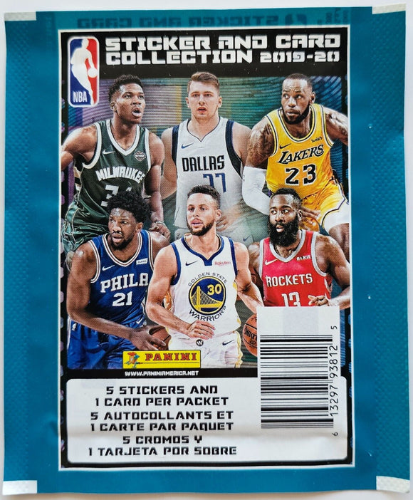2019-20 Panini NBA Sticker Collection Pack