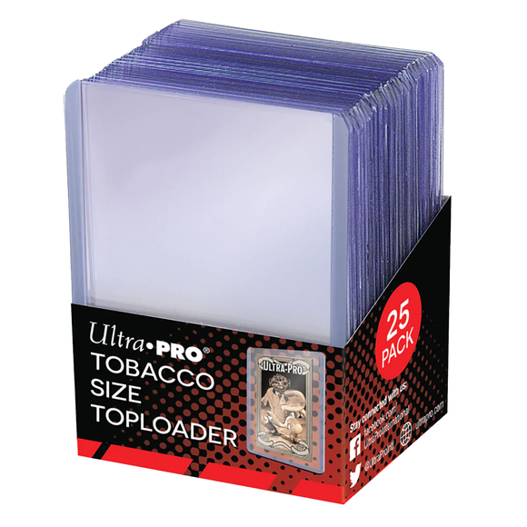 Ultra Pro Tobacco Size Toploaders TL (25ct)